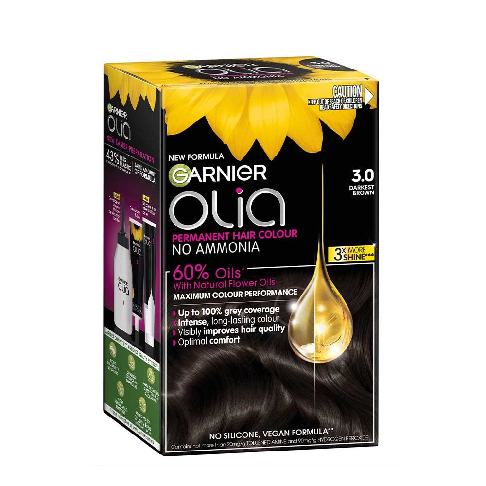 permanent hair colour 30 darkest brown